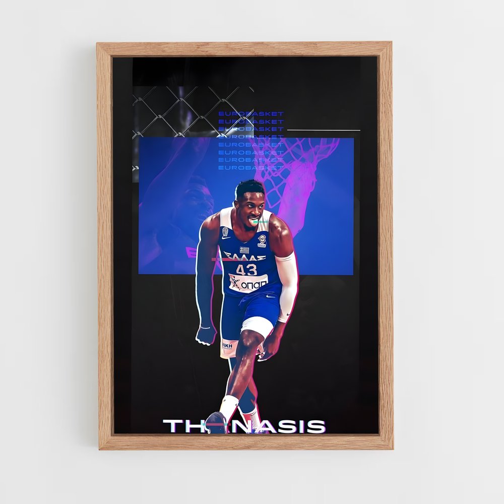 Poster Thanasis antetokounmpo – affiche Basketball (vue 4)